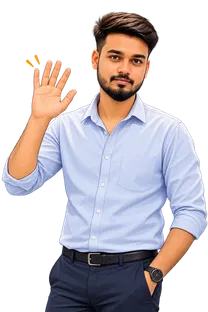 Cartoon of Kousigan waving